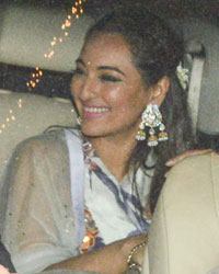 Sonakshi Sinha at Anil Kapoor Diwali Party 2016