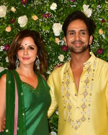 Sussanne Khan and Arslan Goni