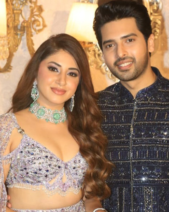 Armaan Malik and Aashna Shroff Wedding Reception