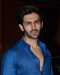 Kartik Aaryan at Arpita Khan Diwali Bash