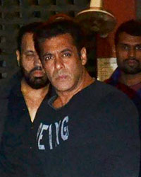 Salman Khan at Arpita Khan Party