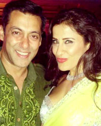 Salma Khan with a friend Salma Khan with a friend