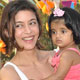 Neha and Manoj Bajpai with their daughter Ava Nayla