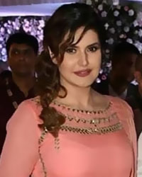 Zarine Khan and Baba Siddiqui