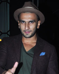 Ranveer Singh at Bhansali Celebrates Padma Shri Award