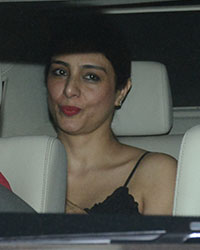 Tabu at Birthday Party of Farah Khan