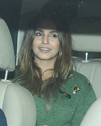 Huma Qureshi at Birthday Party of Farah Khan