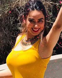 Soundarya Sharma at Bollywood Stars Celebrate Holi