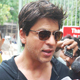 Shah Rukh Khan at Bollywood Stars Vote in Mumbai