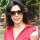 Pooja Bedi at Bollywood Stars Vote in Mumbai