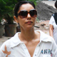 Gauri at Bollywood Stars Vote in Mumbai