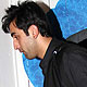 Ranbir Kapoor at Bosco Caesar Party