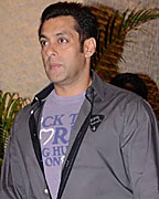 Salman Khan at CCL3 After Party