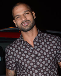 Shikhar Dhawan at Celebrity Clasico 2017 After Match Party