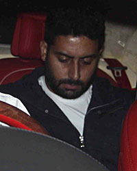 Abhishek Bachchan at Celebs Spotted at Karan Johar Party