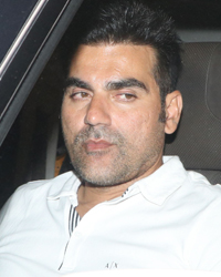 Arbaaz Khan at Celebs at Salman Khan`s Party