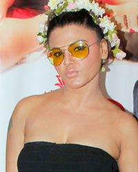 Rakhi Sawant at Charisma Spa Success Bash