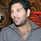 Yuvraj Singh at a promotional event for Sony`s new comedy circus Chinchpokali to China