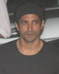 Farhan Akhtar at Chris Martin Parties with Farhan