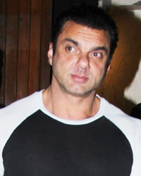 Sohail Khan at Chunky Pandey Party