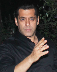 Salman Khan at Chunky Pandey Party