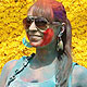 Pooja Misra at Colors Holi Party