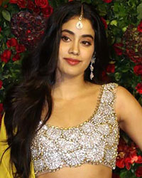 Janhvi Kapoor at DeepVeer Mumbai Reception