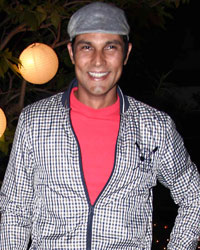 Randeep Hooda at Farah Khan Birthday Party