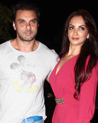 Sohail Khan and Seema Sohail Khan and Seema