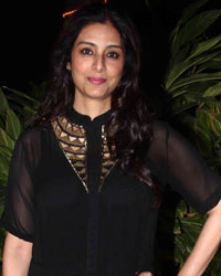 Tabu at Farah Khan Birthday Party