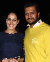 Genelia D'Souza and Ritesh Deshmukh