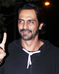 Arjun Rampal at Farhan Akhtar Party