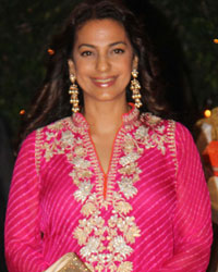 Juhi Chawla at Ganesh Chaturthi Bash By Mukesh Ambani