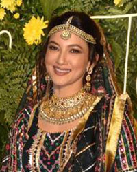 Gauhar Khan and Zaid Darbar Haldi Ceremony