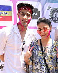 Urvashi Dholakia with Sons Kshitij Urvashi Dholakia with Sons Kshitij