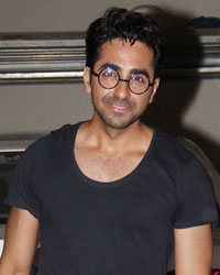 Ayushmann Khurrana at Huma Qureshi Birthday Party