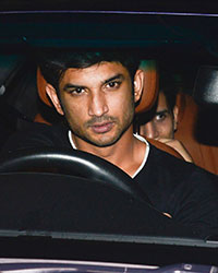 Sushant Singh Rajput at Jackky Bhagnani Birthday Party 2017