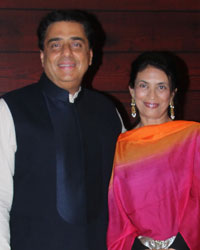 Ronnie Screwvala and Zarina Mehta