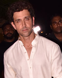 Hrithik Roshan at Javed Akhtar Diwali Party