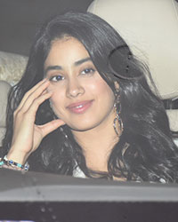 Janhvi Kapoor at KJo Birthday Party