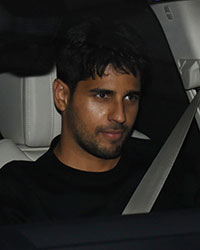 Sidharth Malhotra at KJo Birthday Party