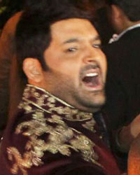 Kapil Sharma at Kapil and Ginni Wedding Reception