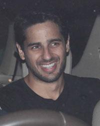 Sidharth Malhotra at Karan Johar Bash for Brothers