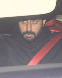 Abhishek Bachchan at Karan Johar Christmas Party