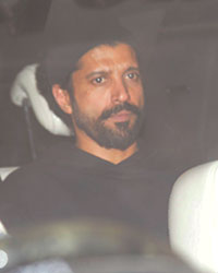 Farhan Akhtar at Karan Johar Christmas Party