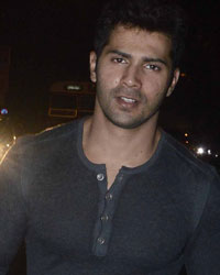 Varun Dhawan at Karim Morani Birthday Party