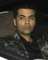 Karan Johar at Katrina Kaif Birthday Party