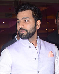 Rohit Sharma at Krunal Pandya and Pankhuri Wedding Reception