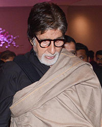 Amitabh Bachchan at Krunal Pandya and Pankhuri Wedding Reception