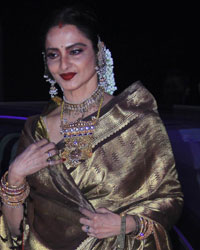 Rekha at Kush Sinha Wedding Reception